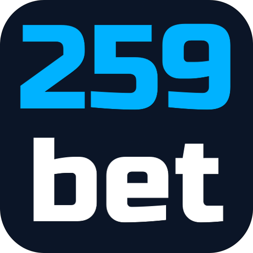 Interface da plataforma 259bet mostrando slots populares e bônus de boas-vindas